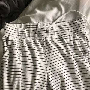 Old navy stripped sweat pants